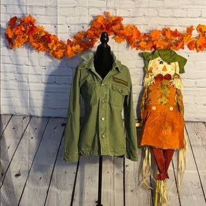 American Eagle green army jacket